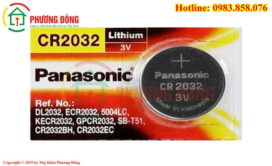 Pin chình hãng