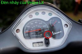 đèn code của xe vespa