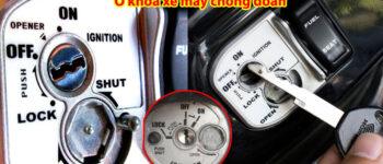 8 Ổ khóa xe máy Bạn cần phải biết khi gọi Thợ sửa khóa đánh lại chìa
