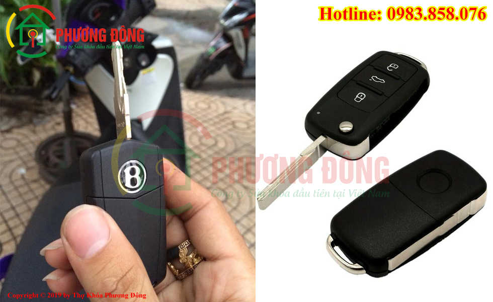 Phương Đông sửa tất cả các loại khóa xe tại Quận Hoàng Mai