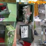 Siêu trộm phá hủy két sắt nhanh chóng