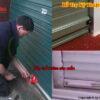 Cách gia cố cửa cuốn chống trộm