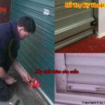 Cách gia cố cửa cuốn chống trộm
