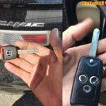 Chìa khóa cơ nổ máy Honda Civic dự phòng