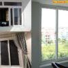 Cửa sổ lùa nhôm kính