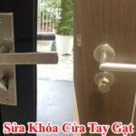 sửa khóa cửa tay gạt