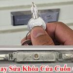 thay sửa khóa cửa cuốn cơ