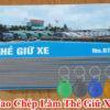 làm thẻ trông giữ xe
