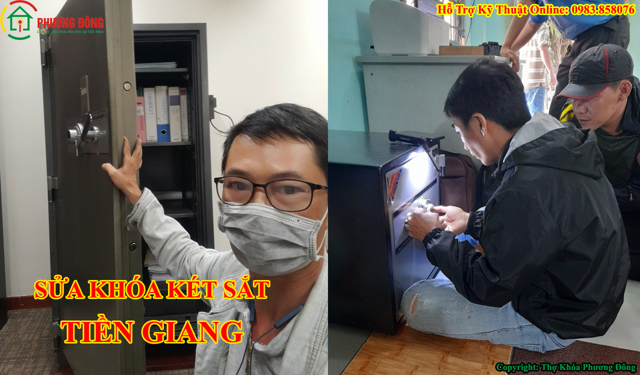 Thợ sửa két sắt tại Tiền Giang