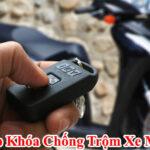 lắp khóa chống trộm xe máy