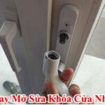 sửa khóa cửa nhựa lõi thép eurowindow