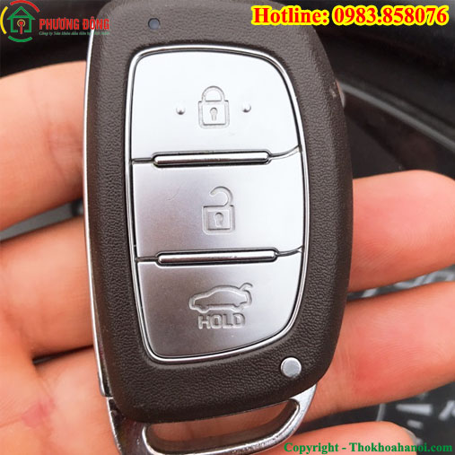 Chìa khóa Smartkey Hyundai Elantra  chiakhoa247  Làm chìa khóa ô tô   Chuyên chìa khóa ô tô cung cấp chìa khóa 247