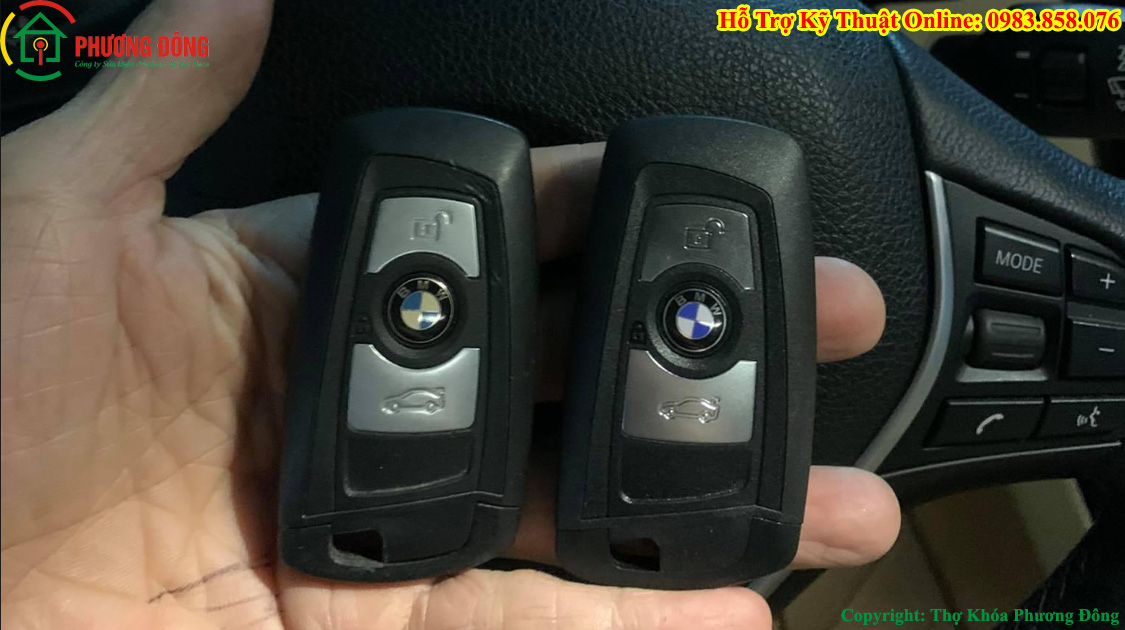 Chìa khóa smartkey BMW 325i
