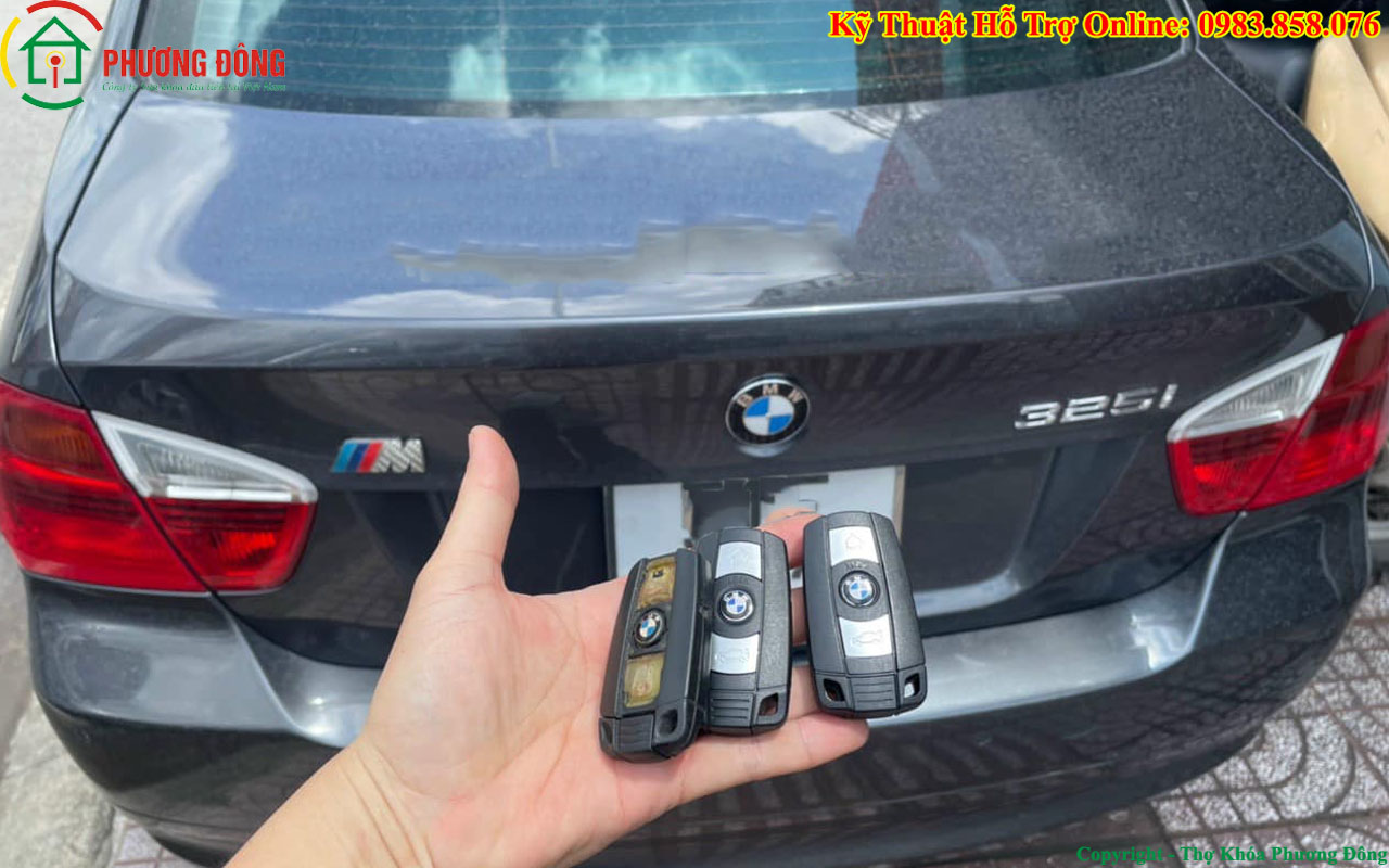 chìa khóa thông minh BMW 325i