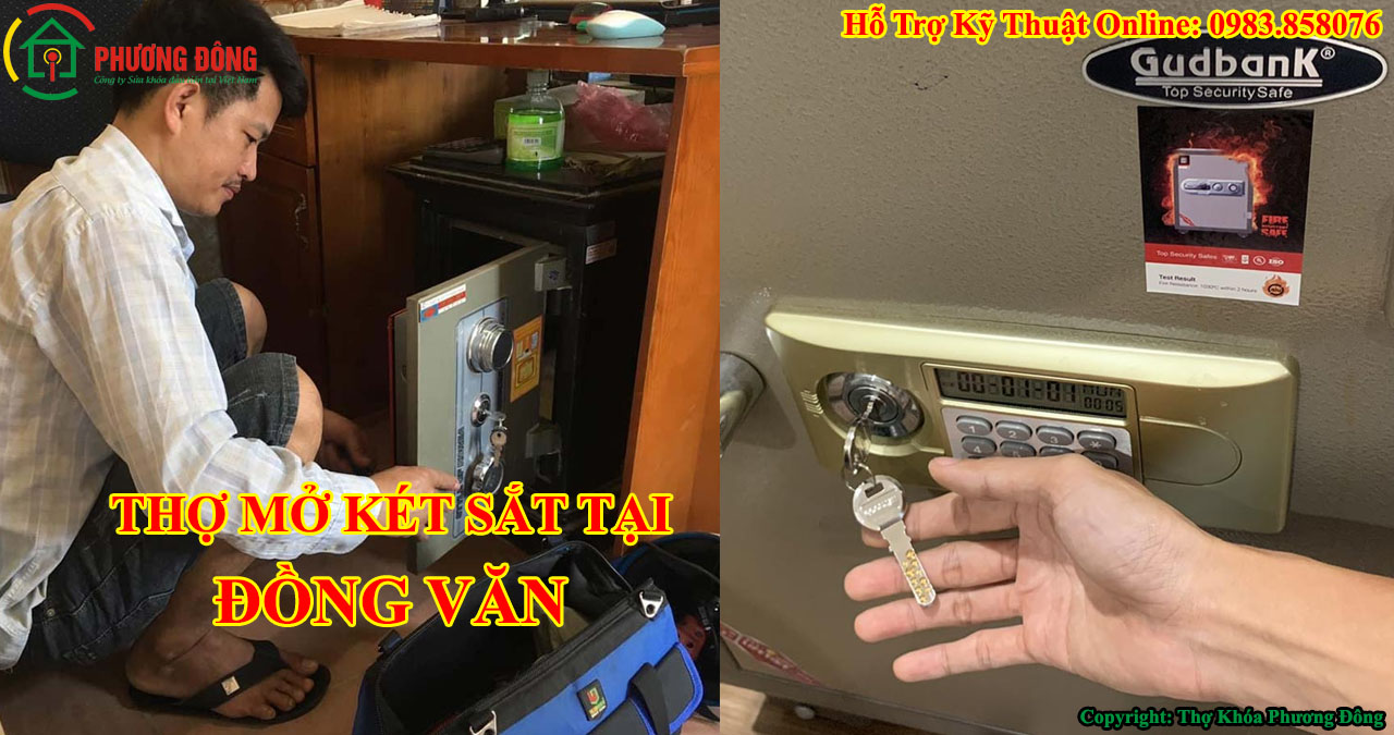 Thợ mở két sắt tại Đồng Văn