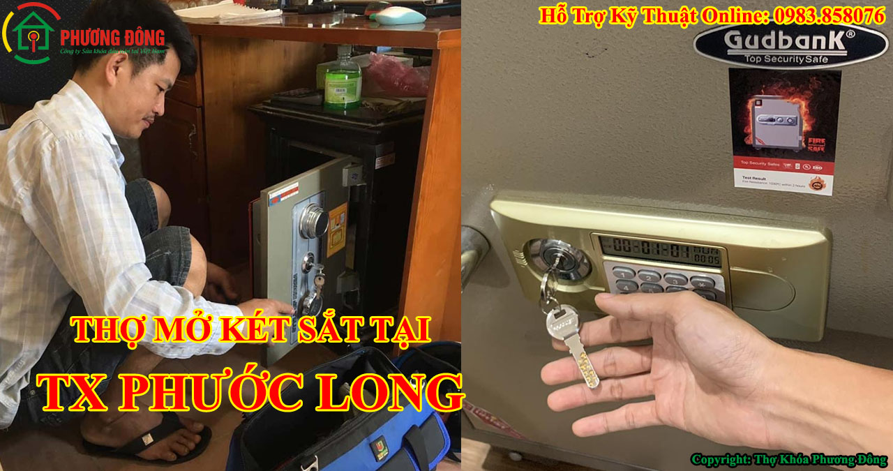 Thợ mở két sắt tại Phước Long