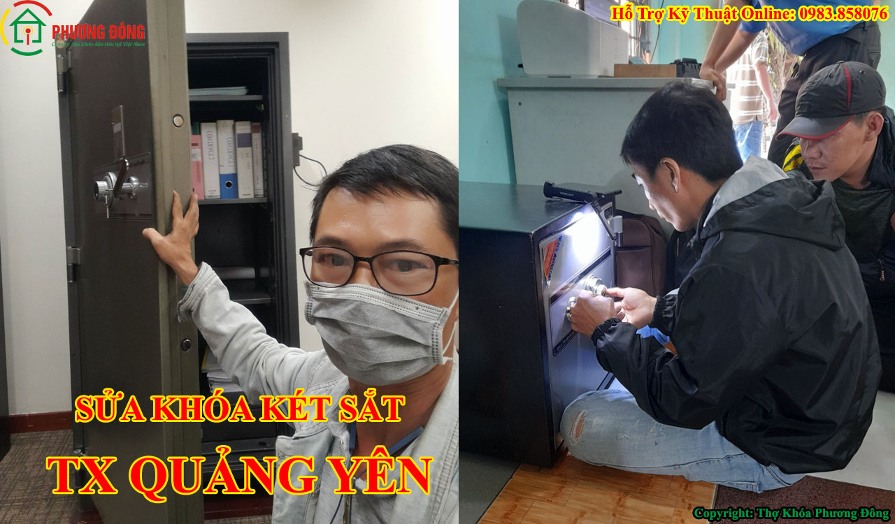 Thợ sửa khóa két sắt tại Quảng Yên