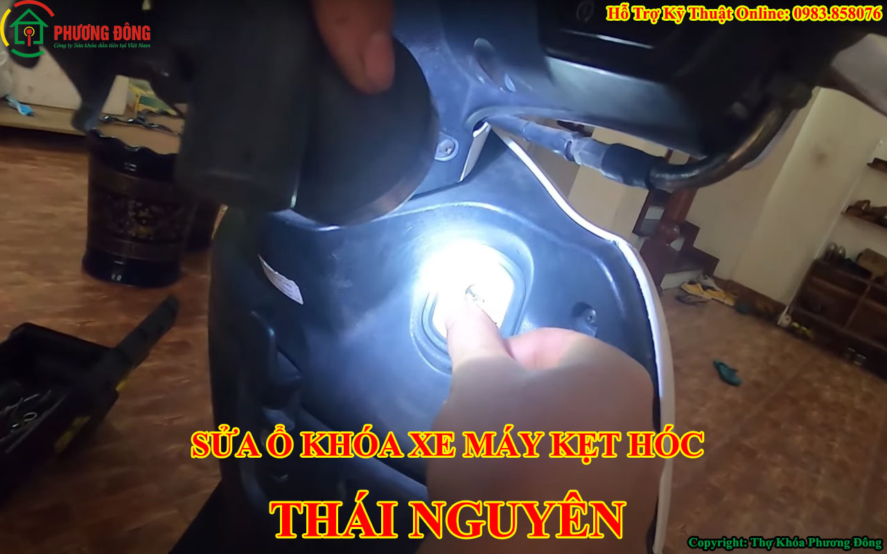 sửa ổ khóa xe máy tại Thái Nguyên