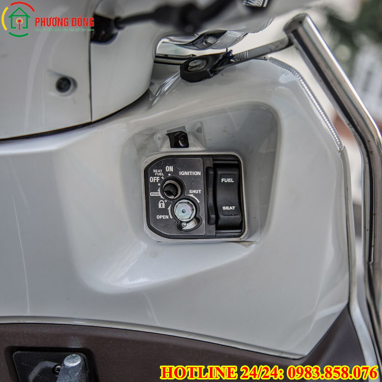 ổ khóa xe lead co nut seat