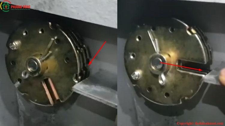 cách đổi mật khẩu két sắt việt tiệp 4 số