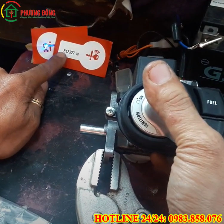 cách làm chìa khóa xe janus mất hết id smartkey