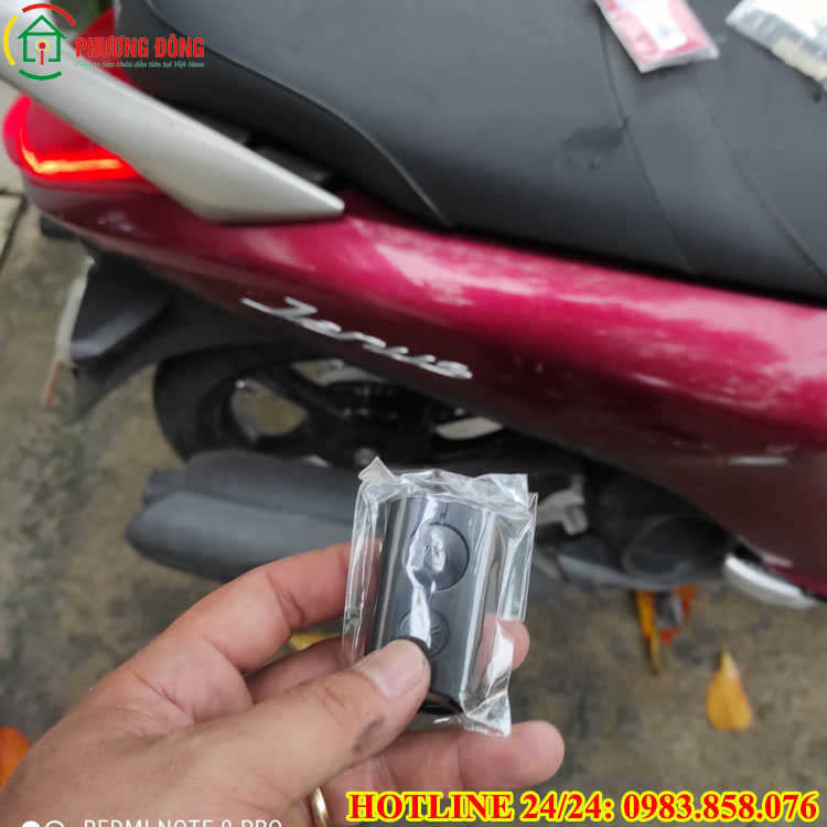 Cách mở khóa xe janus