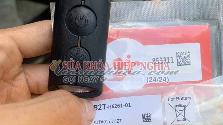 mở khóa xe janus bằng mã số id
