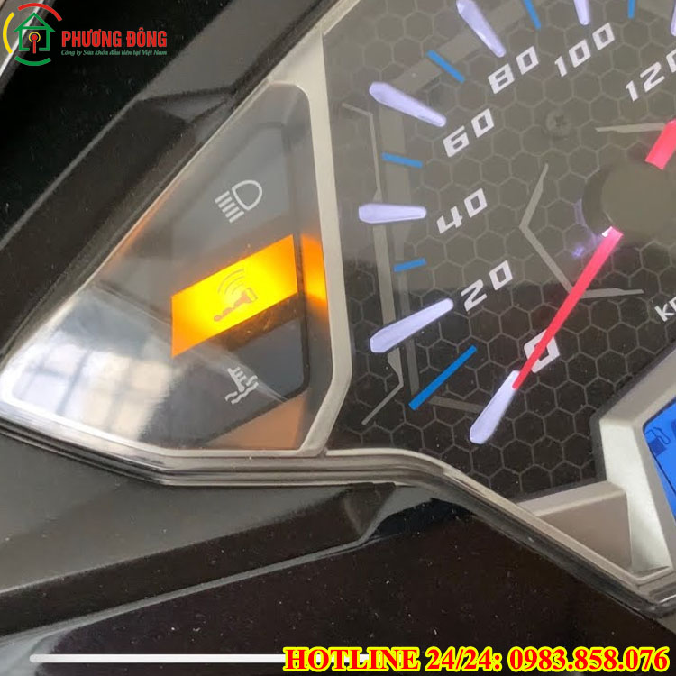 biểu tượng chìa khóa nhấp nháy xe Air Blade