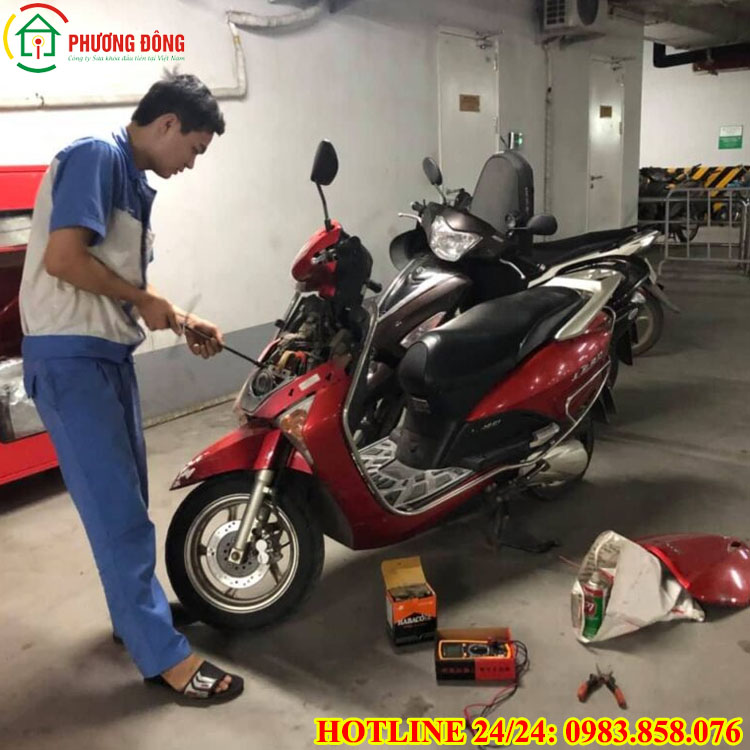 thợ sửa xe lead tại nhà