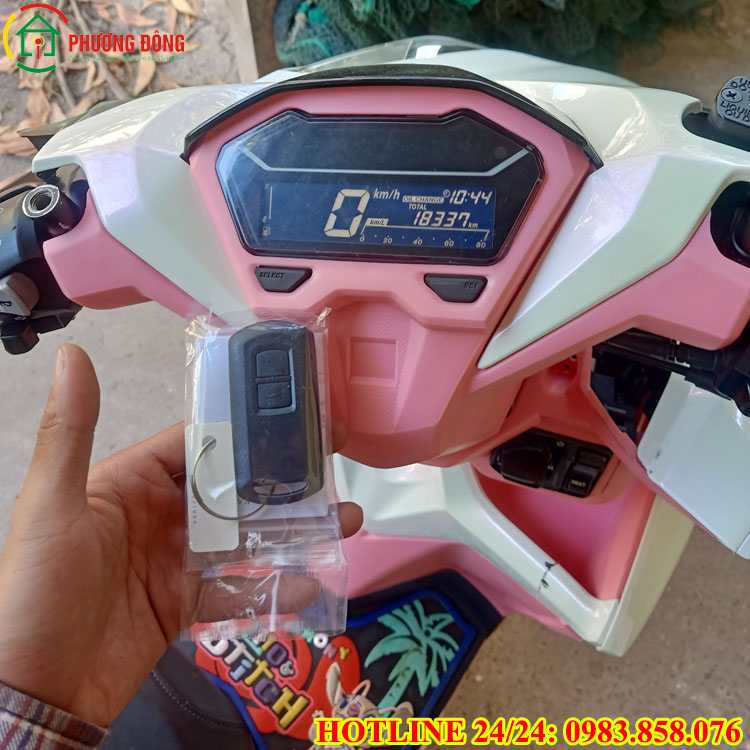 xe máy bật chìa khóa không lên điện