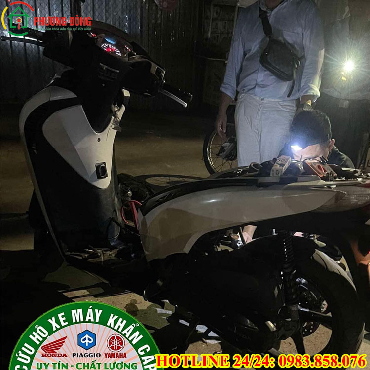 Xe SH bật chìa khóa không lên điện