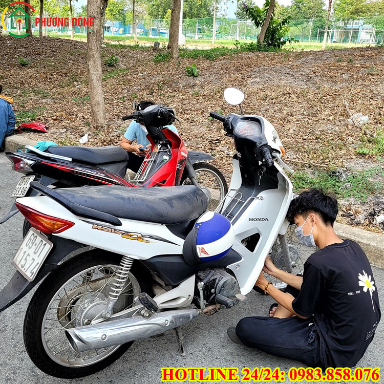 Xe Wave bật chìa khóa không lên điện