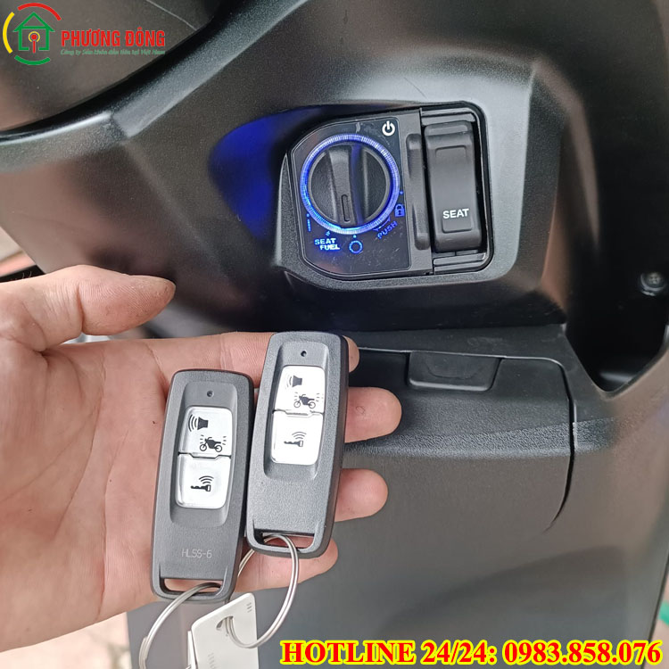 cách mở cốp xe air blade đời mới