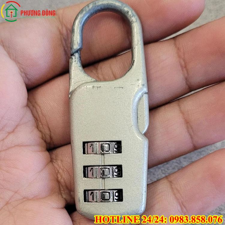 Cách mở ổ khóa 3 số khi quên mật khẩu