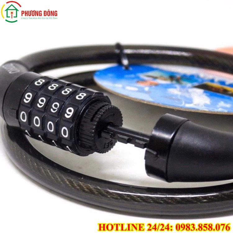 Cách mở khóa dây 5 số khi quên mật khẩu