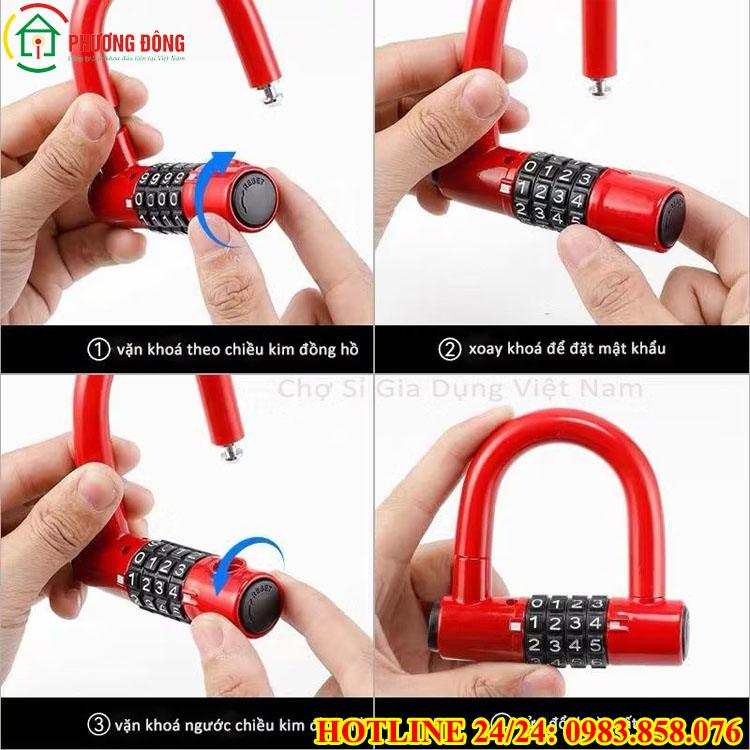 cách mở khóa số chữ U khi quên mật khẩu