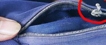 Tuyệt chiêu! Cách sửa dây kéo bị tuột 1 bên áo balo vali Mẹo Thợ khóa không muốn tiết lộ