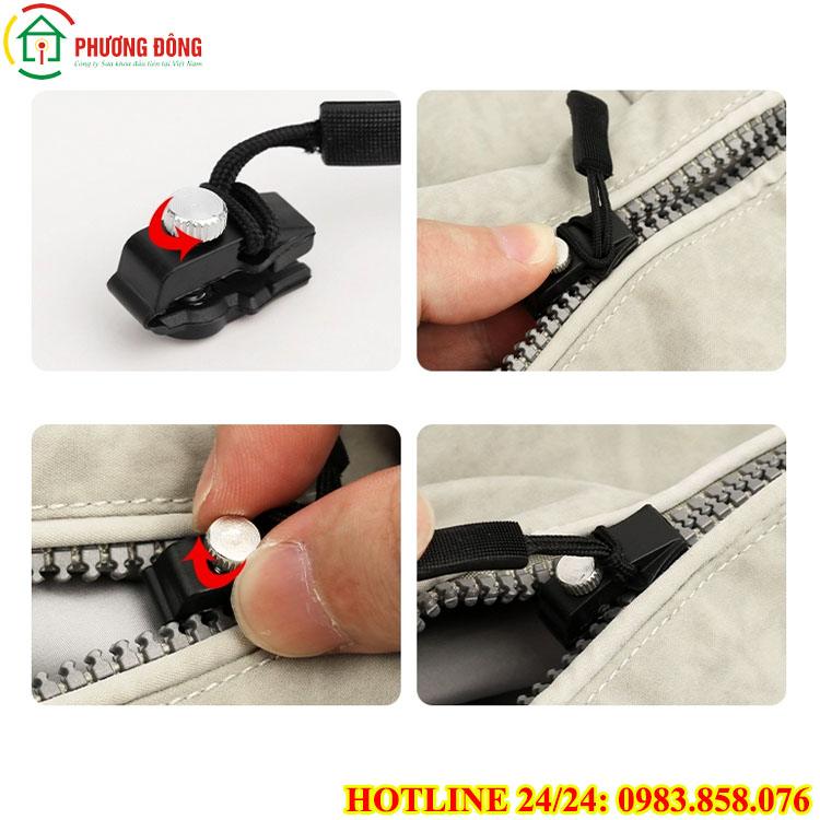 Thay đầu khóa kéo bao nhiêu tiền