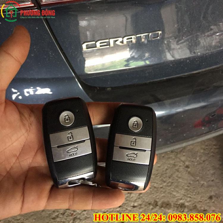 thay vỏ chìa khóa xe kia cerato