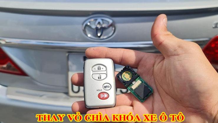 thay vỏ chìa khóa xe ô tô