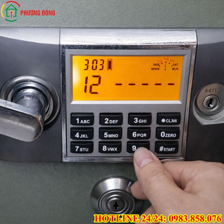 cách sửa két sắt điện tử kẹt chốt