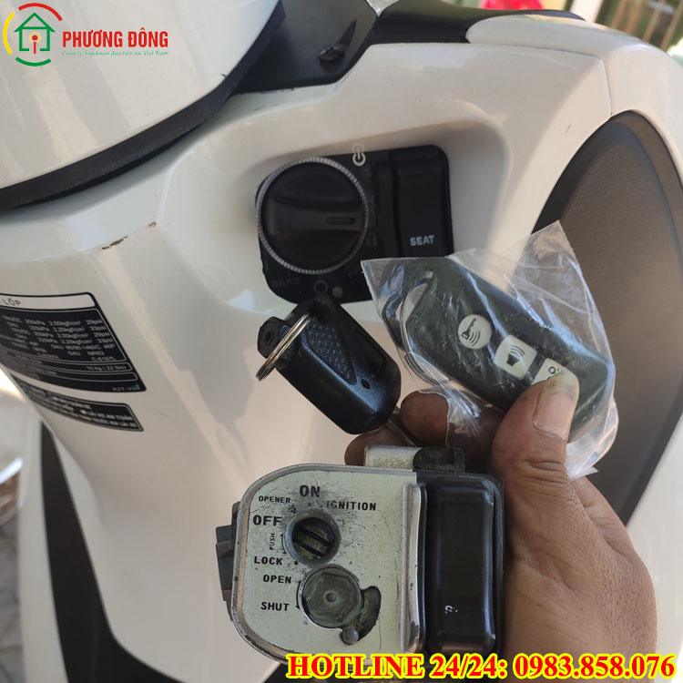 dấu hiệu nhận biết ổ khóa xe máy bị vam phá hỏng