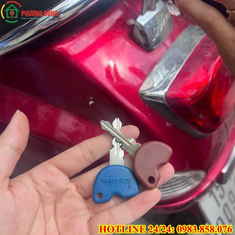 Làm Chìa Khóa Xe Vespa Tại Hải Phòng
