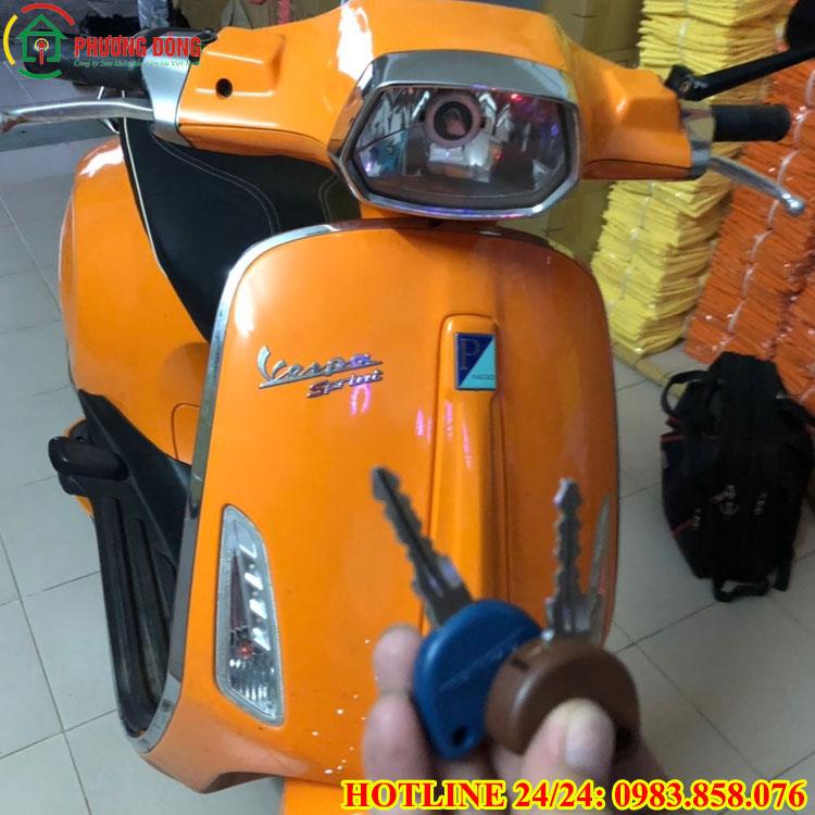 Làm Chìa Khóa Xe Vespa Tại Huế
