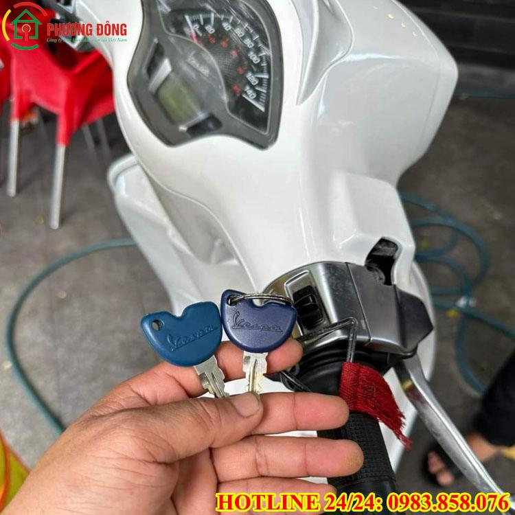 Làm Chìa Khóa Xe Vespa Tại Tây Ninh