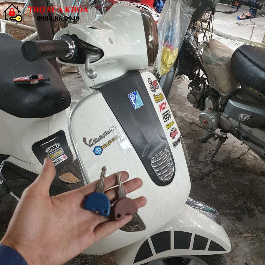 Làm Chìa Khóa Xe Vespa Rạch Giá