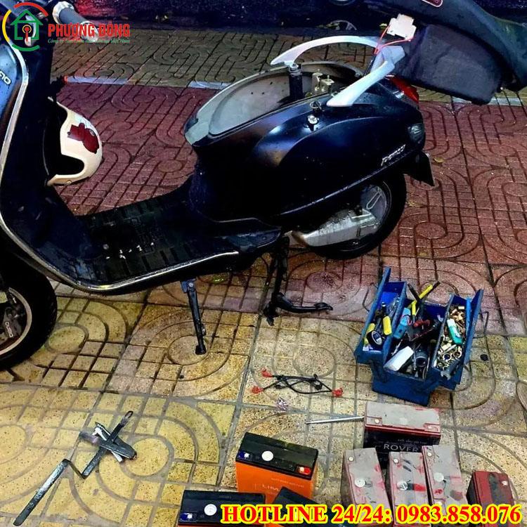 Piaggio Hết Bình Ắc Quy Hay Lỗi Vòng Nhận Mã Chíp Từ