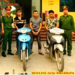 trộm dùng van phá xe máy