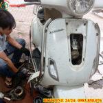 Xe Vespa để lâu không nổ được