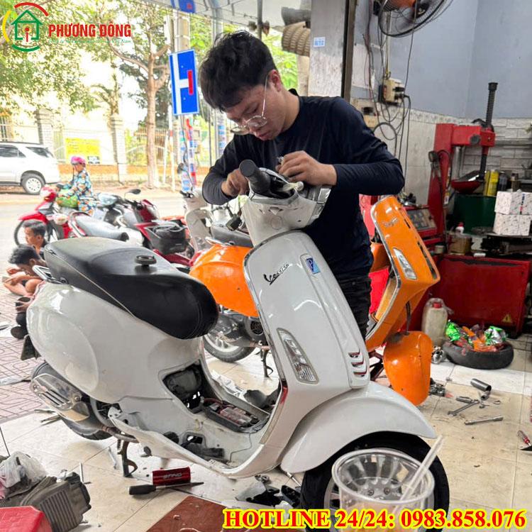 Xe Vespa Không Mở Được Khóa Cổ